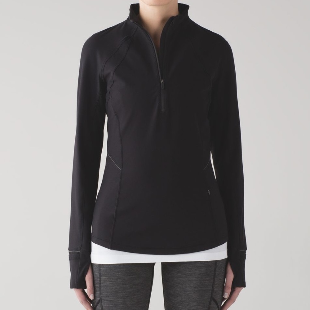 Lululemon Black Quarter Zip